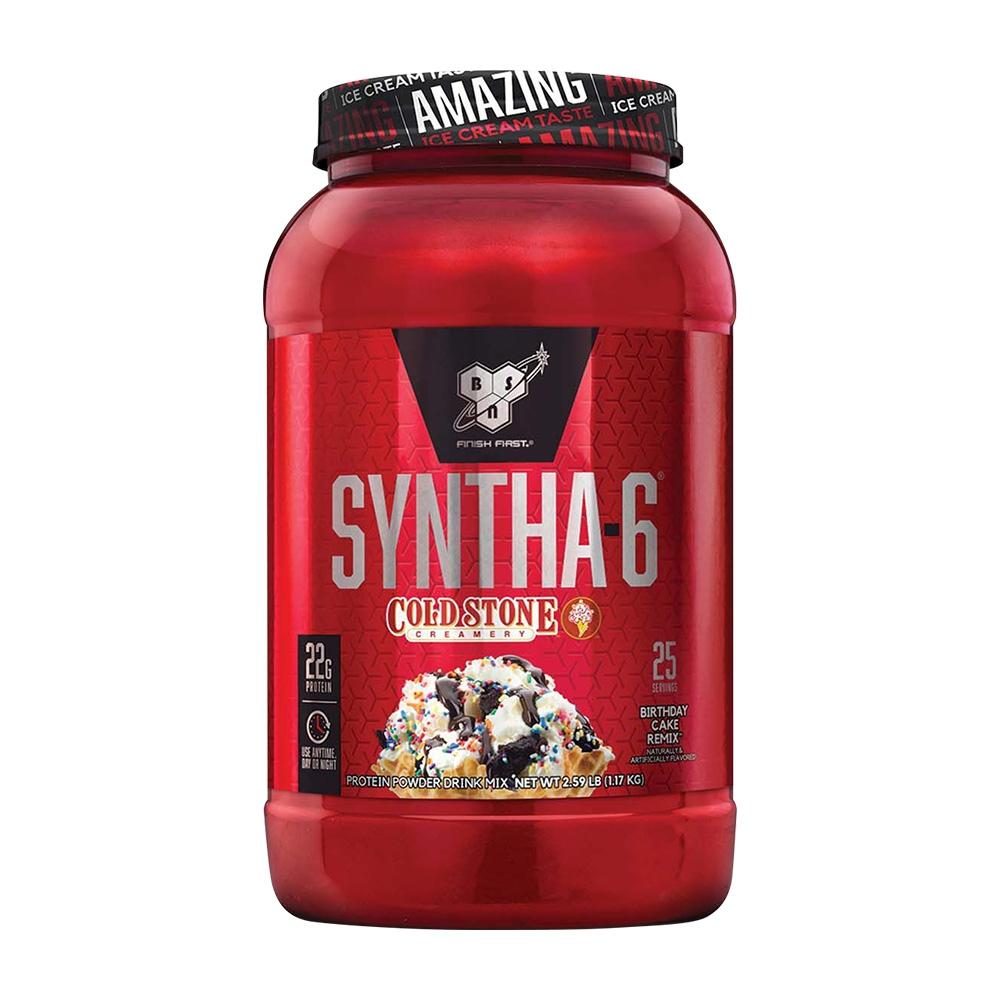 Syntha-6 Cold Stone Creamery Protein Powder Drink Mix Birthday Cake Remix 25 Servings, 2.59 lb
Syntha-6 Cold Stone Creamery Protein Powder Drink Mix Birthday Cake Remix 25 Servings, 2.59 lb