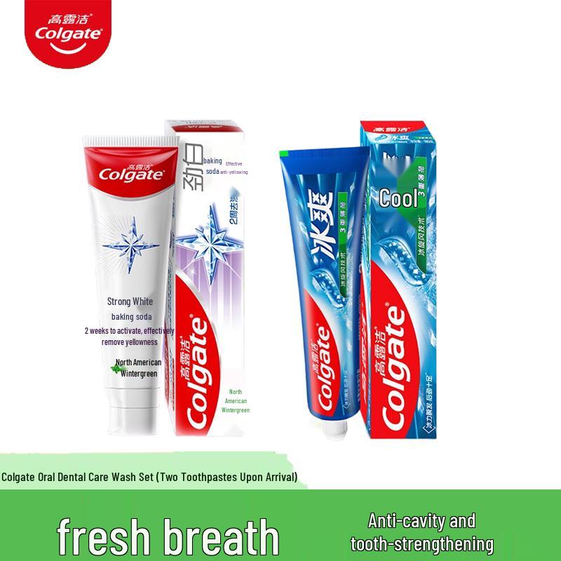 Colgate Whitening & Fresh Breath Toothpaste Duo
Colgate Whitening & Fresh Breath Toothpaste Duo