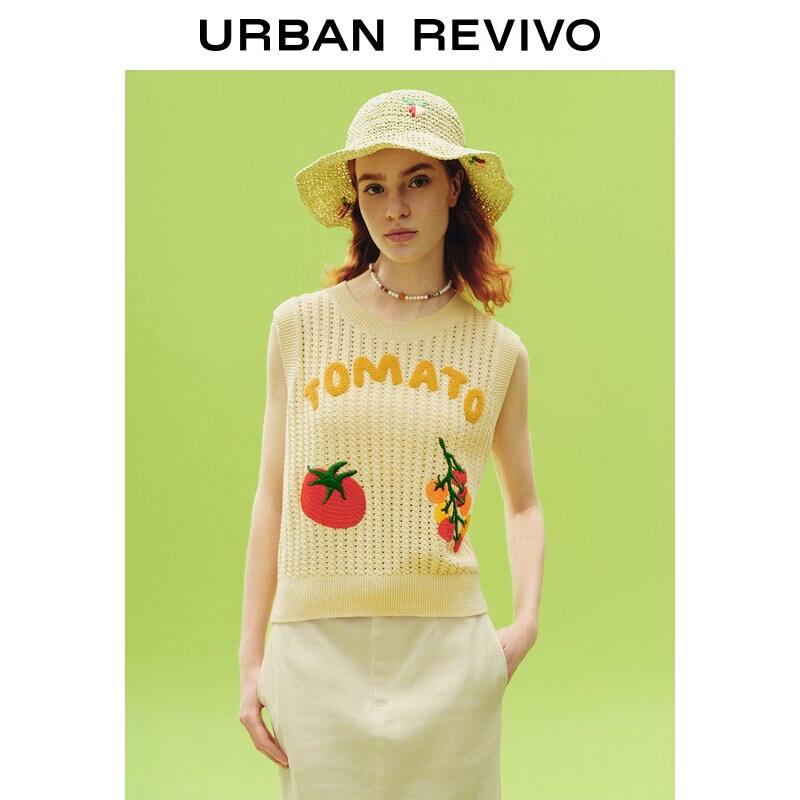 UR2026 Women s Contrast Embroidered Textured Knit Top L
UR2026 Women s Contrast Embroidered Textured Knit Top L