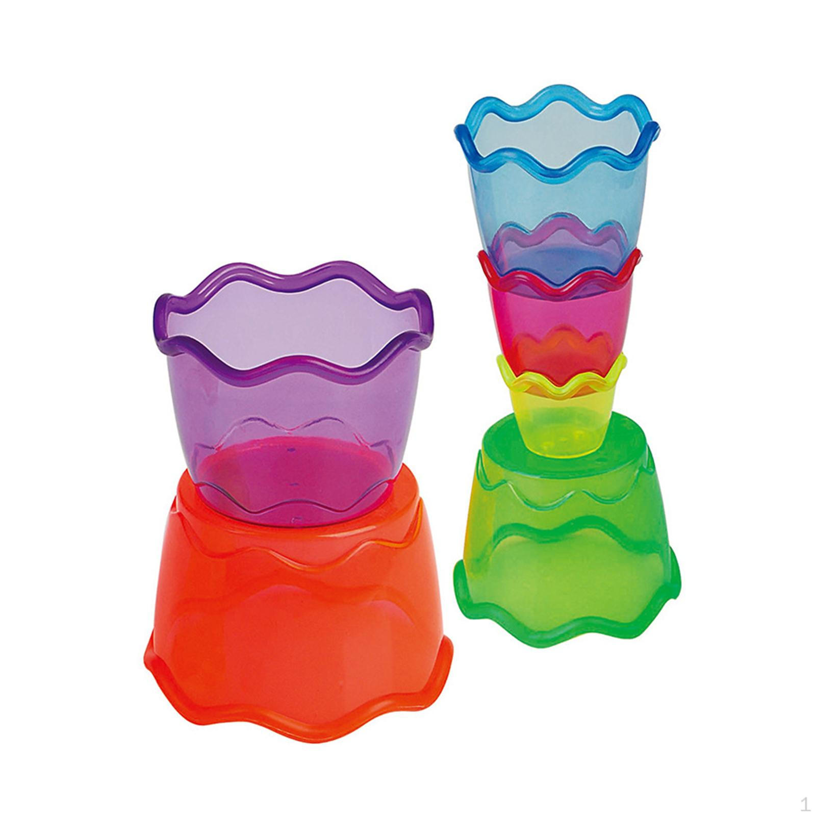 Набор из 6 чашек для штабелирования, штабелируемые чашки для дошкольного возраста Монтессори для раннего обучения
Набор из 6 чашек для штабелирования, штабелируемые чашки для дошкольного возраста Монтессори для раннего обучения