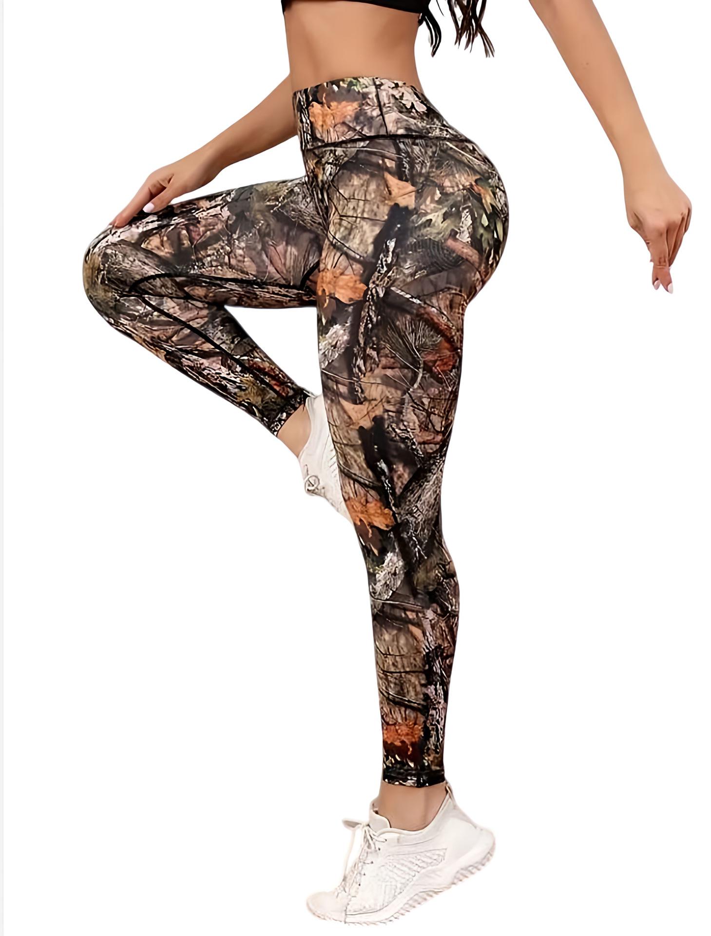 High-Waisted Camouflage Skinny Yoga Pants for Women Large
High-Waisted Camouflage Skinny Yoga Pants for Women Large
