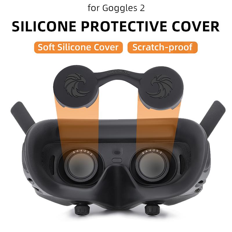 SUNNYLIFE AT-BHT565 Eagle Pattern Protective Cover for DJI Goggles 2 Lens Silicone Case Type A
SUNNYLIFE AT-BHT565 Eagle Pattern Protective Cover for DJI Goggles 2 Lens Silicone Case Type A