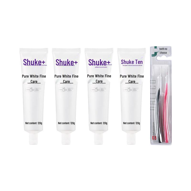 Shuke Baking Soda Whitening Toothpaste
Shuke Baking Soda Whitening Toothpaste