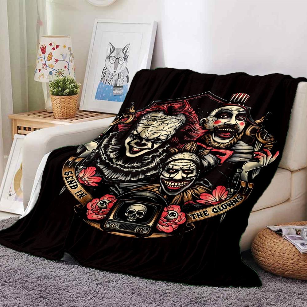 1pc clowns send Throw Blanket - Soft Flannel, Cozy All-Season Polyester Perfect for Home, Office, Bedroom 1106 80cmx120cm(31inx47in)
1pc clowns send Throw Blanket - Soft Flannel, Cozy All-Season Polyester Perfect for Home, Office, Bedroom 1106 80cmx120cm(31inx47in)