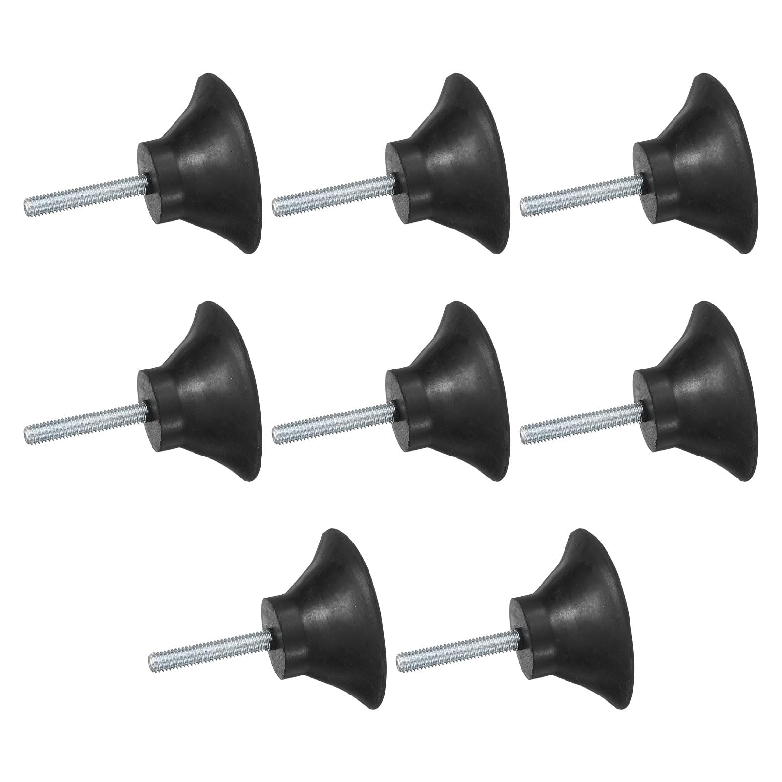 uxcell 8-Piece Thread Adjustable Leveling Feet, 1.97 x 0.98 M6 x 35mm Stud Rubber Furniture Feet, Table Chair Feet, Floor Protector, Black
uxcell 8-Piece Thread Adjustable Leveling Feet, 1.97 x 0.98 M6 x 35mm Stud Rubber Furniture Feet, Table Chair Feet, Floor Protector, Black