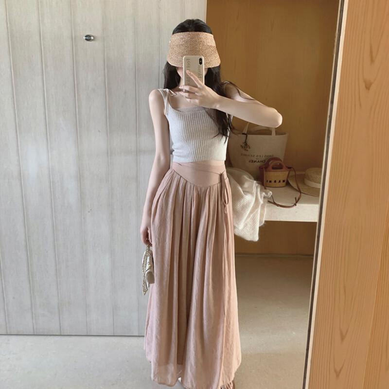 JK&JS Летние дышащие ретро кюлоты с широкими штанинами S
JK&JS Летние дышащие ретро кюлоты с широкими штанинами S