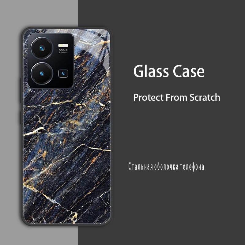For Vivo Y35 2022 Y36 Y03 4G Case Cover Tempered Glass Case Hard Coque Bumper For Vivo V25 V25E Y17S Y27S X80 Lite Protect Case For Vivo X80 Lite
For Vivo Y35 2022 Y36 Y03 4G Case Cover Tempered Glass Case Hard Coque Bumper For Vivo V25 V25E Y17S Y27S X80 Lite Protect Case For Vivo X80 Lite