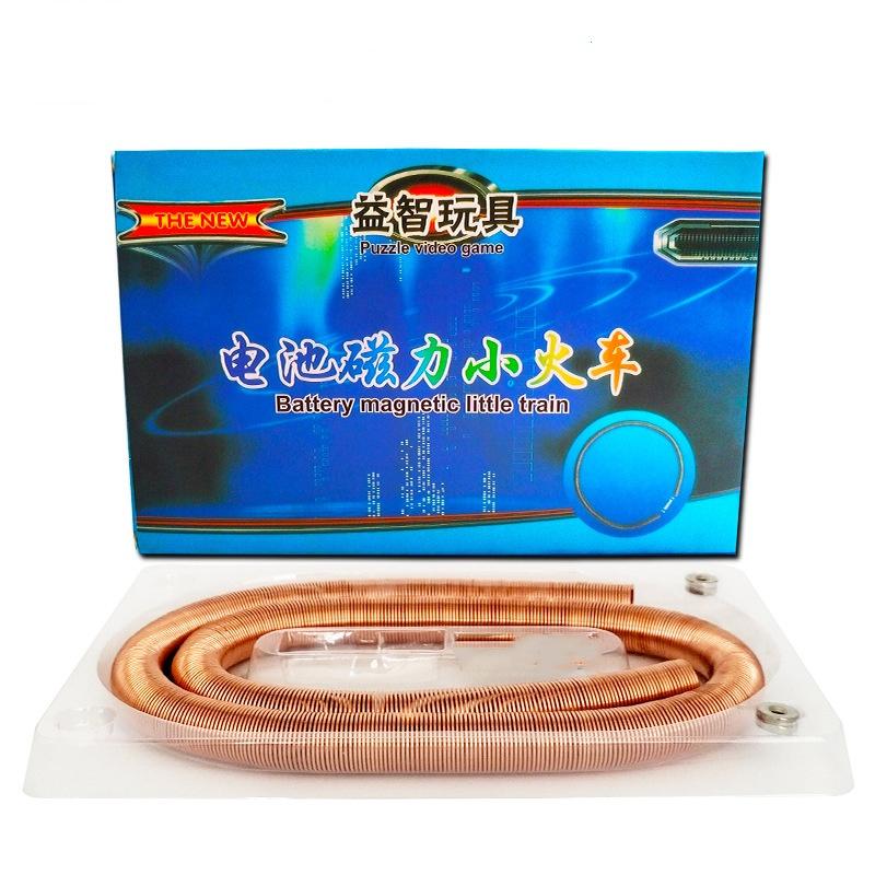 STEM DIY Electromagnetic Induction Power Train Maglev Model Science Experiment Toys No Battery Included for Kids School Students
STEM DIY Electromagnetic Induction Power Train Maglev Model Science Experiment Toys No Battery Included for Kids School Students