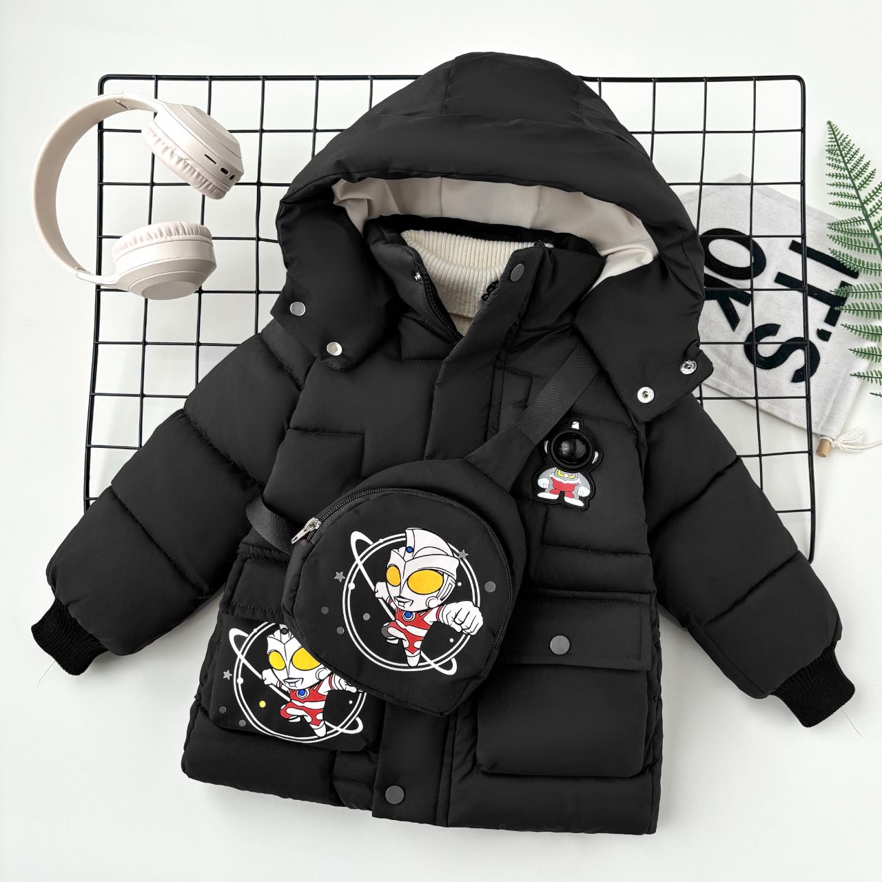 Хлоп яча куртка, що не потребує прання, з флісу та потовщеною бавовняною підкладкою, зимове тепле пальто, дитяча модна бавовняна куртка 110cm
Хлоп яча куртка, що не потребує прання, з флісу та потовщеною бавовняною підкладкою, зимове тепле пальто, дитяча модна бавовняна куртка 110cm