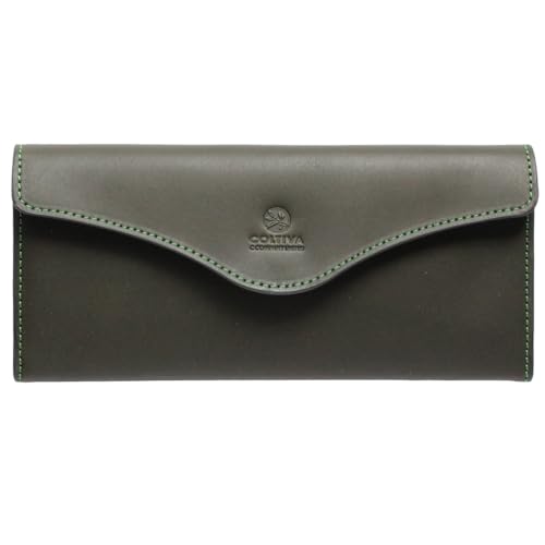 CCOMPANY LIMITED Men s Cortiva 2 Long Wallet with Coin Purse and Card Case, Full Vegetable Tanned Cowhide Leather (Green)
CCOMPANY LIMITED Men s Cortiva 2 Long Wallet with Coin Purse and Card Case, Full Vegetable Tanned Cowhide Leather (Green)