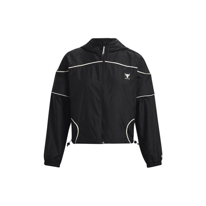 Under Armour Куртка Project Rock Brahma с контрастными полосками логотипа и капюшоном, женская куртка, черная 1373592-001 S
Under Armour Куртка Project Rock Brahma с контрастными полосками логотипа и капюшоном, женская куртка, черная 1373592-001 S