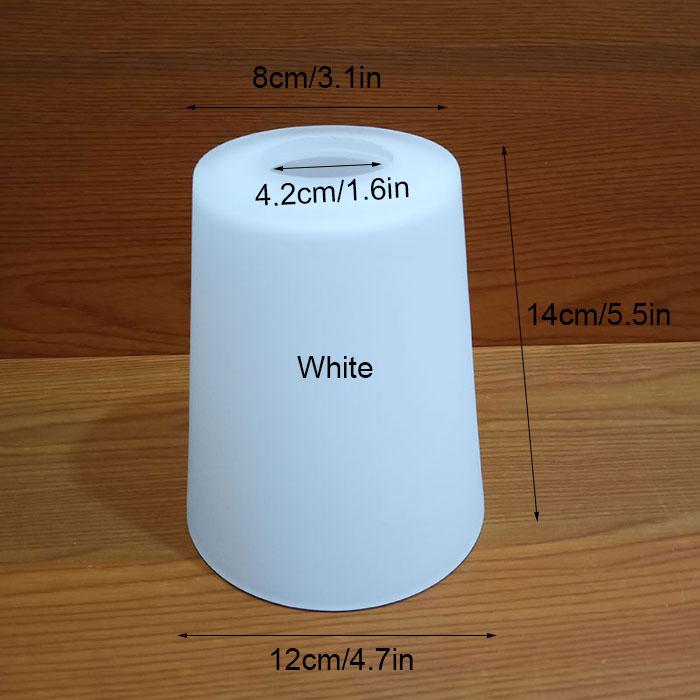 Отверстие D4.2cm Конусный стеклянный абажур Белый матовый стеклянный колпак Замена для винтовых ламп E27 Подвесные светильники белый
Отверстие D4.2cm Конусный стеклянный абажур Белый матовый стеклянный колпак Замена для винтовых ламп E27 Подвесные светильники белый