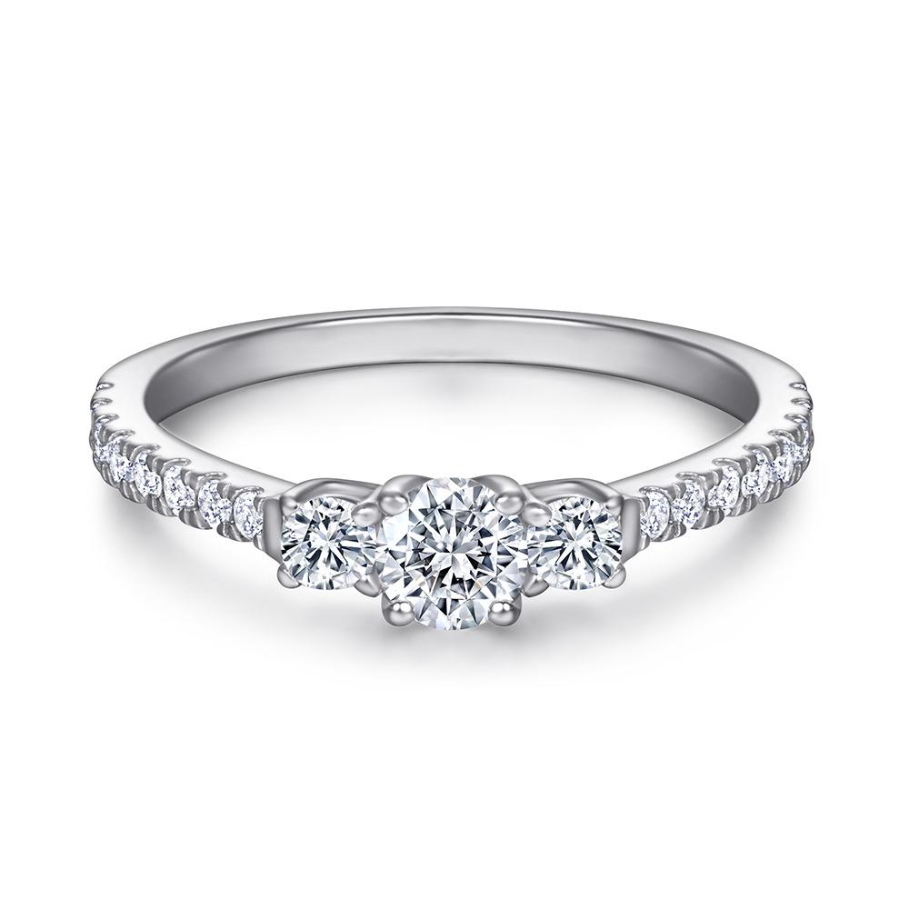 Accessories: Row Diamond Four-Prong Diamond Ring Jewelry 925 Sterling Silver Ring Women s Index Finger Ring
Accessories: Row Diamond Four-Prong Diamond Ring Jewelry 925 Sterling Silver Ring Women s Index Finger Ring