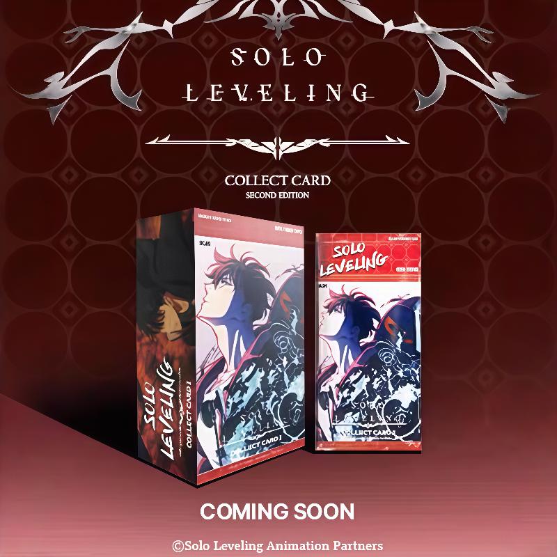 Solo Leveling Second Edition Collect Card Genuine Korean Version Series 2 Anime Signature Cards Sung JinWoo Merch Toy Gift
Solo Leveling Second Edition Collect Card Genuine Korean Version Series 2 Anime Signature Cards Sung JinWoo Merch Toy Gift