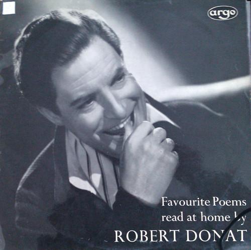 LP Record ROBERT DONAT Favourite Poems Read At Home By Rob RG192 Argo 1959 UK Soundtracks Musicals Used
LP Record ROBERT DONAT Favourite Poems Read At Home By Rob RG192 Argo 1959 UK Soundtracks Musicals Used