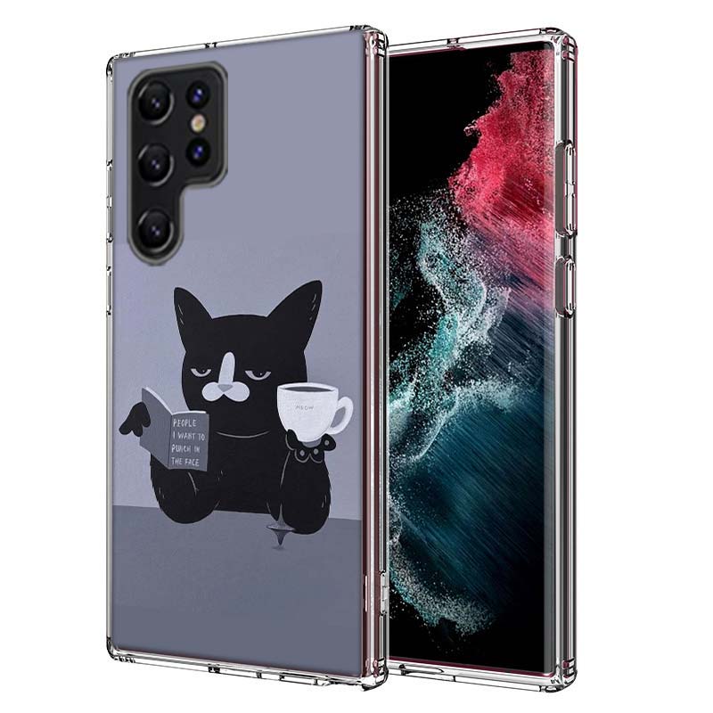 Cute Cat Funny Wine Art Capa Phone Case For Samsung S26 Ultra S25 Edge Galaxy S23 S21 S20 S24 FE S22 S10 Plus Cover Clear TPU Sh Samsung S26 Plus 5G
Cute Cat Funny Wine Art Capa Phone Case For Samsung S26 Ultra S25 Edge Galaxy S23 S21 S20 S24 FE S22 S10 Plus Cover Clear TPU Sh Samsung S26 Plus 5G