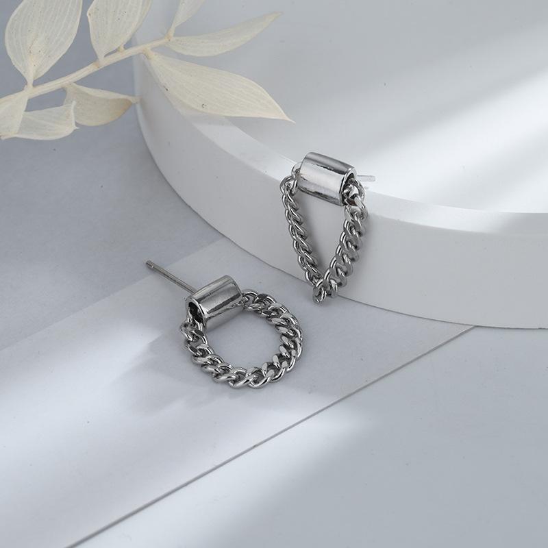 CIAXY Silver Color Geometric Chain Tassel Earring for Women Simple Small Earring Studs 2021 Fashion Jewelry
CIAXY Silver Color Geometric Chain Tassel Earring for Women Simple Small Earring Studs 2021 Fashion Jewelry