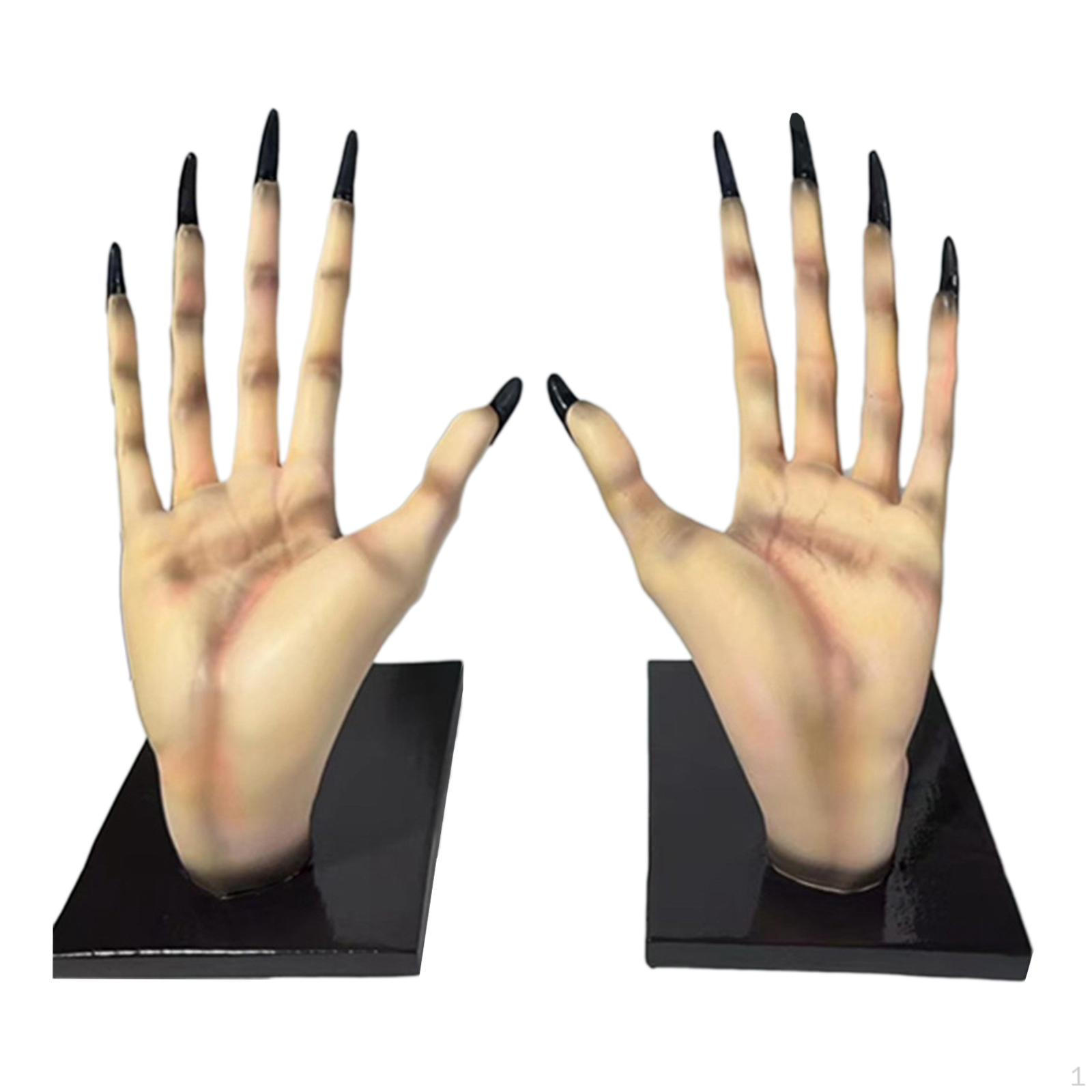 2 Pieces Resin Witch Hand Bookends Statue Halloween Decoration Book Holder Ornament Ends for
2 Pieces Resin Witch Hand Bookends Statue Halloween Decoration Book Holder Ornament Ends for