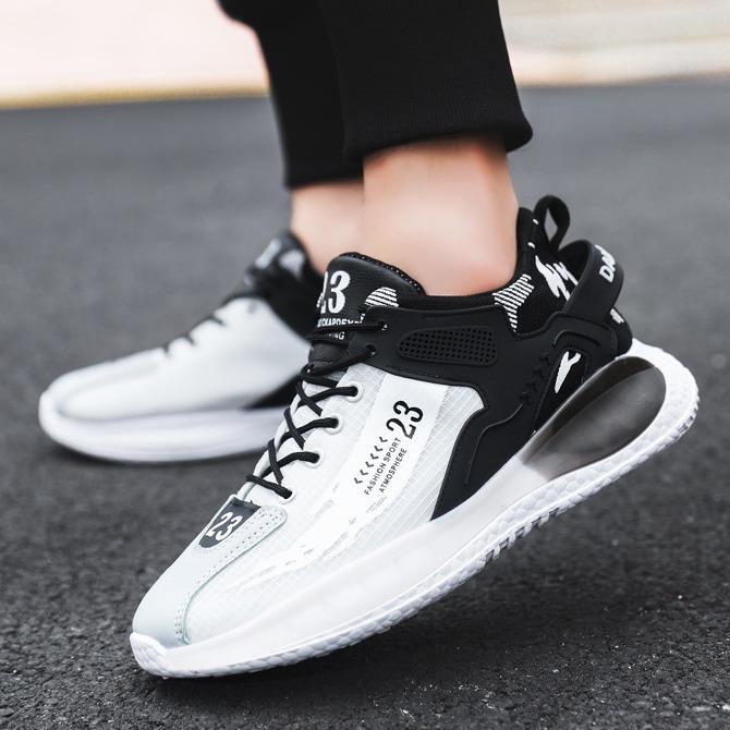 Men s shoes 2024 new trend fashion sports shoes Korean version breathable versatile running shoes mesh leather casual shoes 39
Men s shoes 2024 new trend fashion sports shoes Korean version breathable versatile running shoes mesh leather casual shoes 39