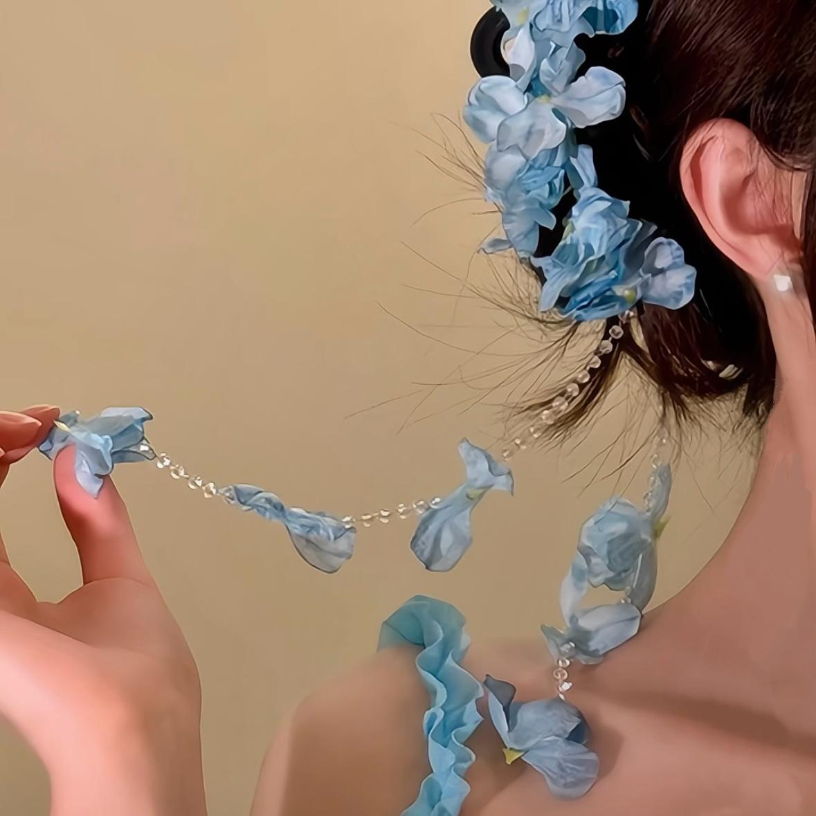 New Trendy Hawaiian Flower Hair Claw Clip For Women Elegant Gauze Begonia Pearl Shark Gripper Clips Jewelry Hair Accessories
New Trendy Hawaiian Flower Hair Claw Clip For Women Elegant Gauze Begonia Pearl Shark Gripper Clips Jewelry Hair Accessories