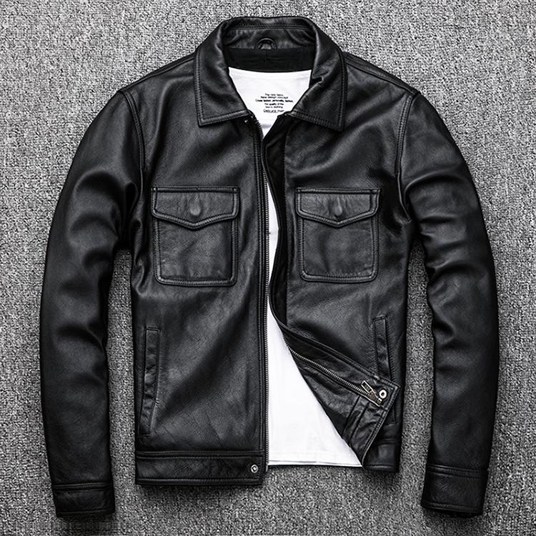 Free Shipping.6XL Genuine Leather Jacket.Winter Casual Black Men Cowhide Clothes.quality Plus Size Leather Coat
Free Shipping.6XL Genuine Leather Jacket.Winter Casual Black Men Cowhide Clothes.quality Plus Size Leather Coat