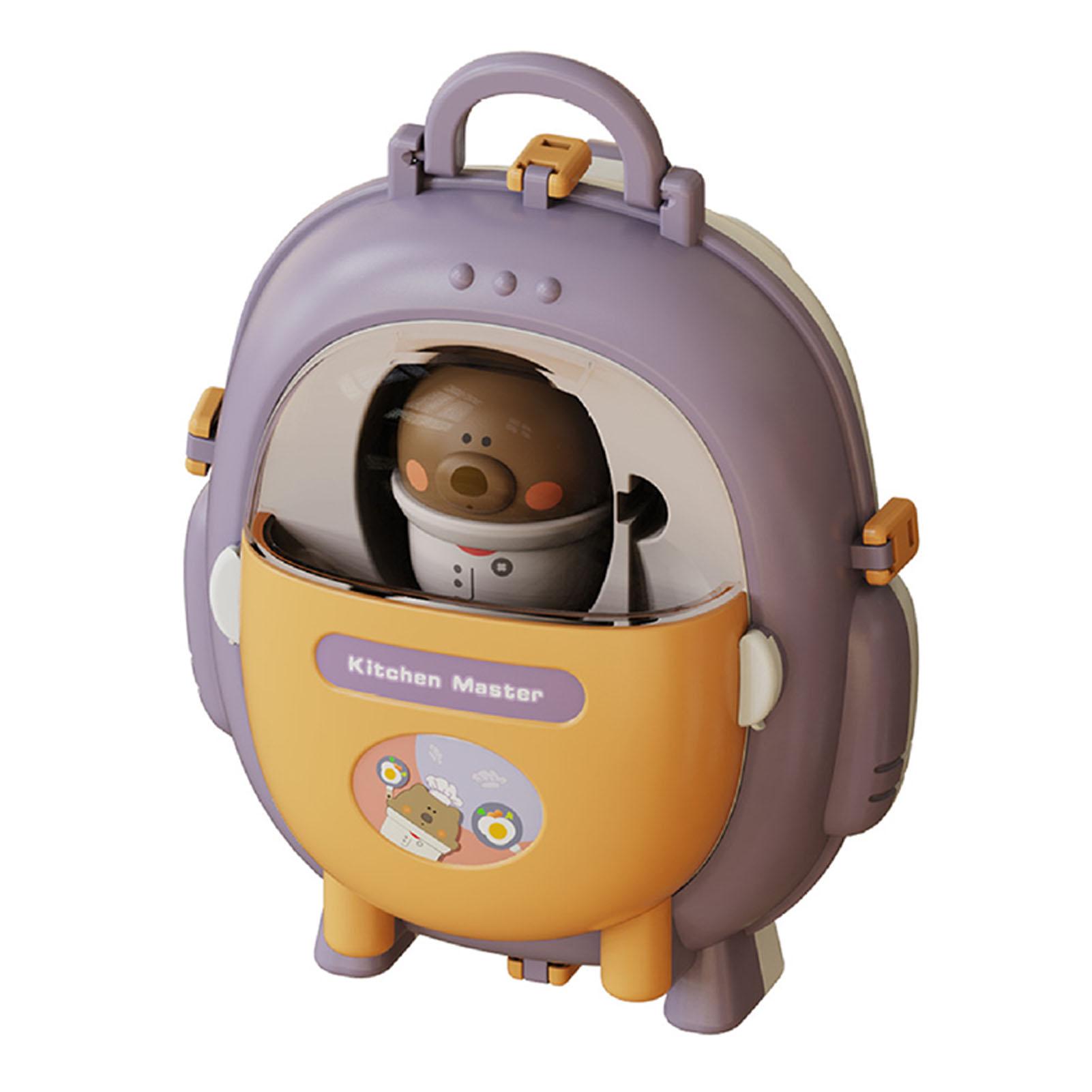 Stimulation Pretend Backpack Playset Multi Functional Portable Pretend Backpack Playing Toy Type 1
Stimulation Pretend Backpack Playset Multi Functional Portable Pretend Backpack Playing Toy Type 1