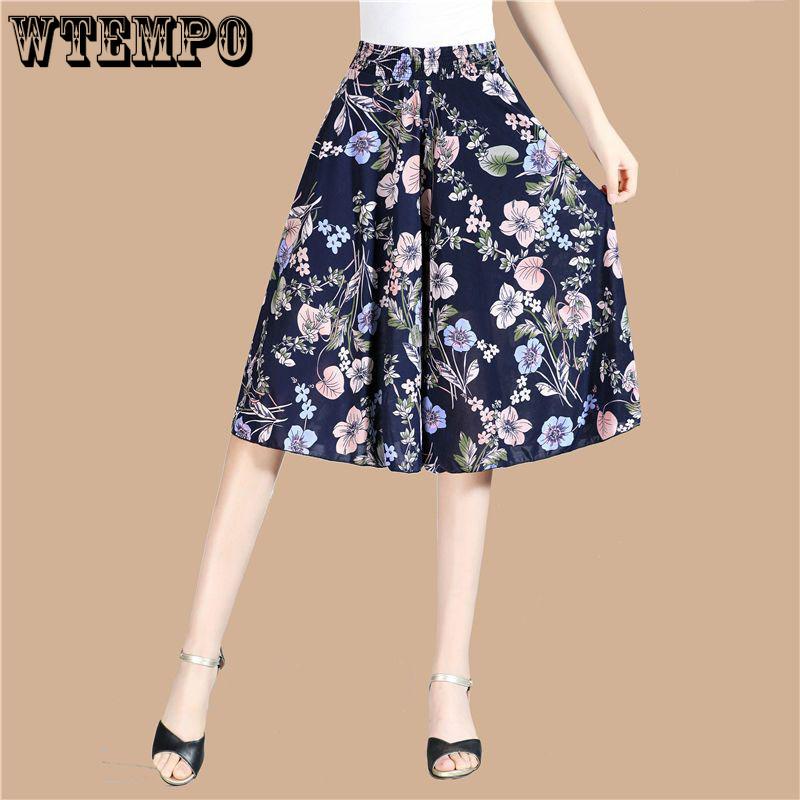 WTEMPO Women s Spring Summer Ice Silk Wide Leg Pants Elastic High Waist Thin Printed Skirt Pants Mother s Loose Cropped Pants One Size синій
WTEMPO Women s Spring Summer Ice Silk Wide Leg Pants Elastic High Waist Thin Printed Skirt Pants Mother s Loose Cropped Pants One Size синій