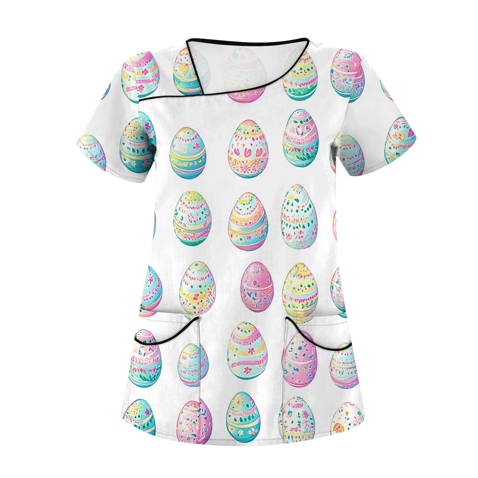 Женская повседневная рабочая одежда с короткими рукавами и наклонным воротником с принтом и двойными карманами XL белый
Женская повседневная рабочая одежда с короткими рукавами и наклонным воротником с принтом и двойными карманами XL белый