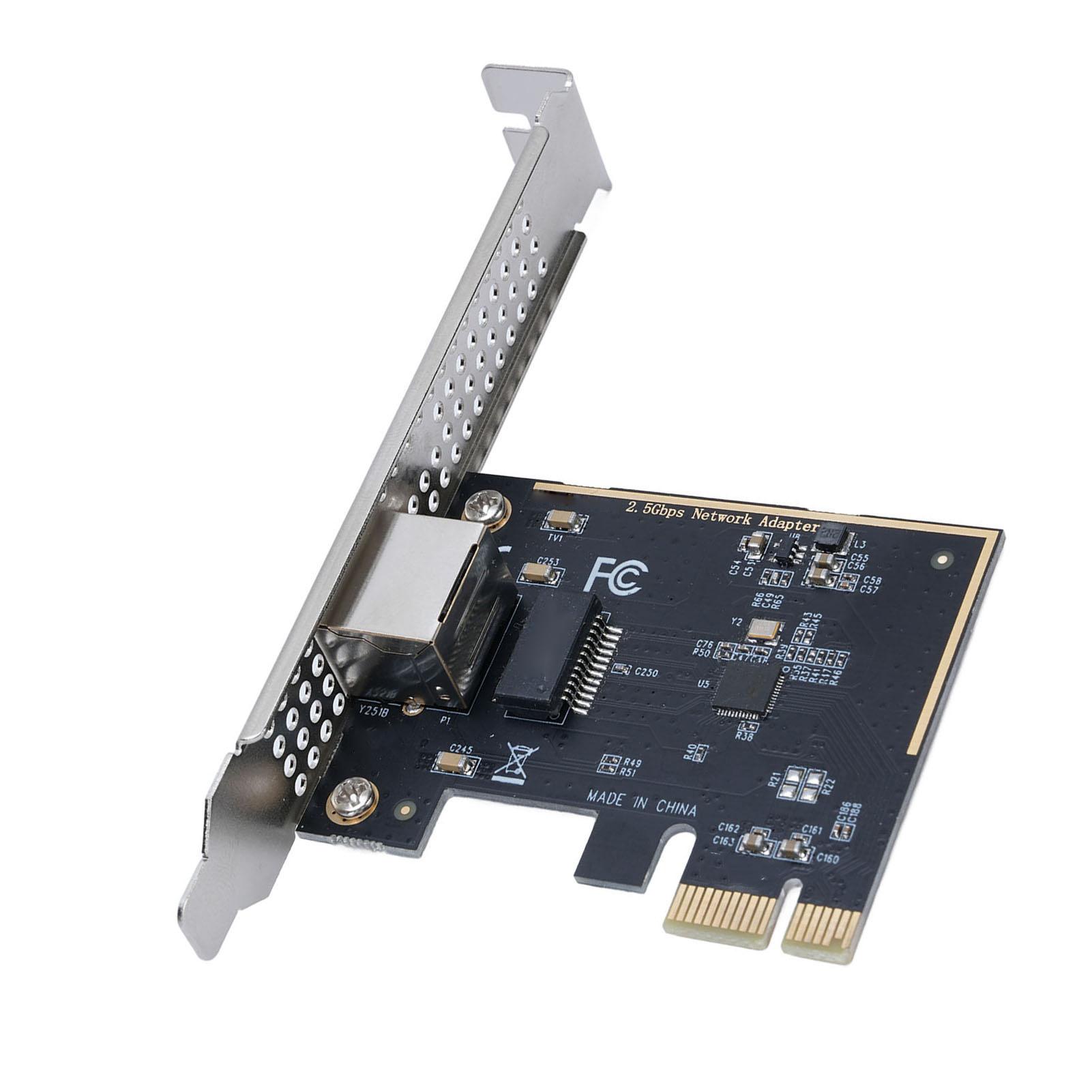 Картка PCI Express 101001000M2.5G Високошвидкісний мережевий адаптер для настільного ПК Підтримка завантаження без диска
Картка PCI Express 101001000M2.5G Високошвидкісний мережевий адаптер для настільного ПК Підтримка завантаження без диска