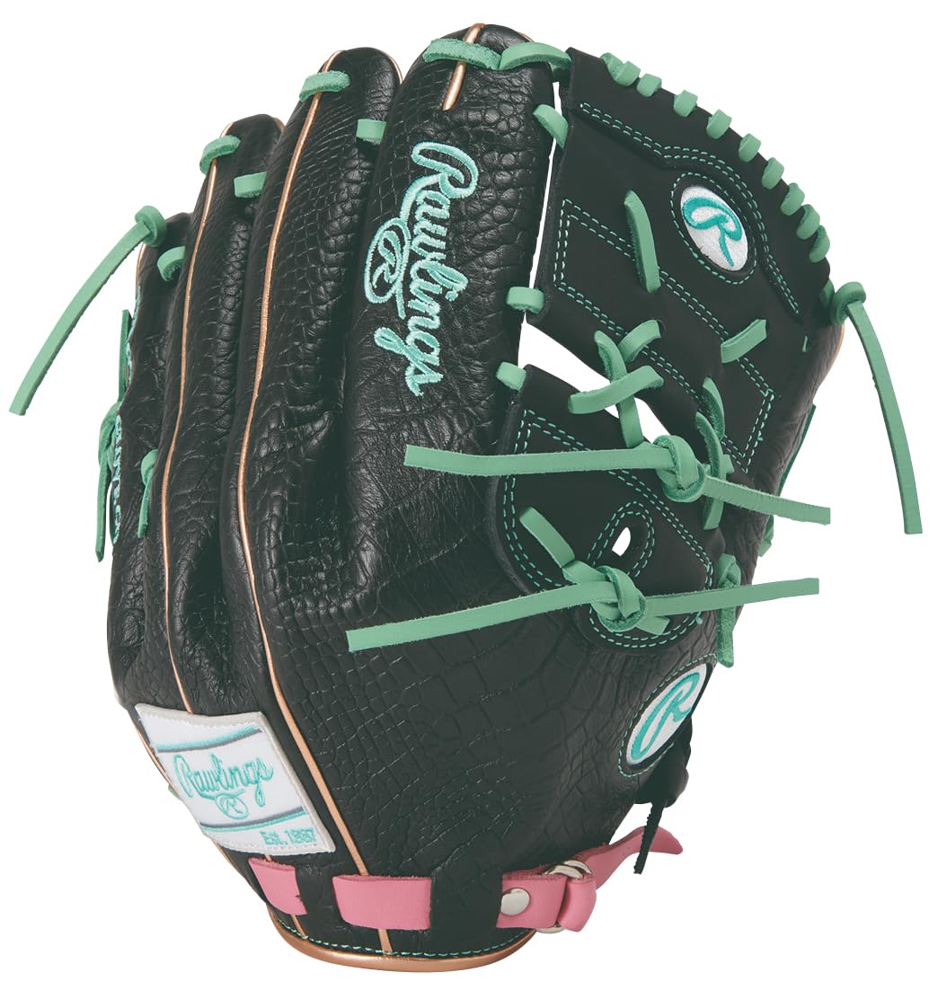 Rawlings MLB COLOR SYNC Baseball inches HOH® Glove, Softball, Pitcher s Model, GR6HMJ205FB, T-Pink/Crocodile, 11.75 (Right-handed throw)
Rawlings MLB COLOR SYNC Baseball inches HOH® Glove, Softball, Pitcher s Model, GR6HMJ205FB, T-Pink/Crocodile, 11.75 (Right-handed throw)