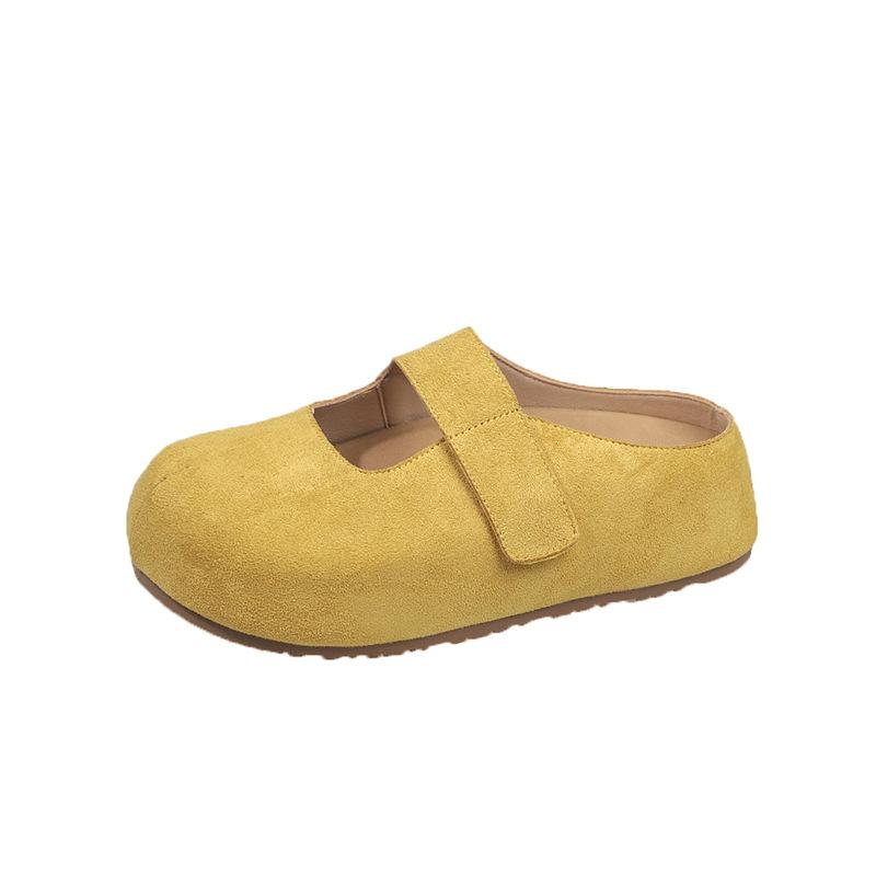 Женские новые весенние полушлепанцы баотоу на толстой подошве с внутренней высотой, женские сандалии-уроды 40 жёлтый
Женские новые весенние полушлепанцы баотоу на толстой подошве с внутренней высотой, женские сандалии-уроды 40 жёлтый