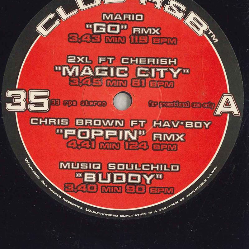 12-дюймовая пластинка VARIOUS - Club R&b 35 NONE Не на лейбле 2007 Неизвестно Рэп и хип-хоп/R&B Б/у
12-дюймовая пластинка VARIOUS - Club R&b 35 NONE Не на лейбле 2007 Неизвестно Рэп и хип-хоп/R&B Б/у