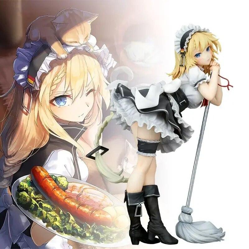 Girls Frontline G36 Японське аніме Girl Maid Outfit Figure ПВХ фігурка Іграшка Статуя Колекція Модель Лялька no box
Girls Frontline G36 Японське аніме Girl Maid Outfit Figure ПВХ фігурка Іграшка Статуя Колекція Модель Лялька no box