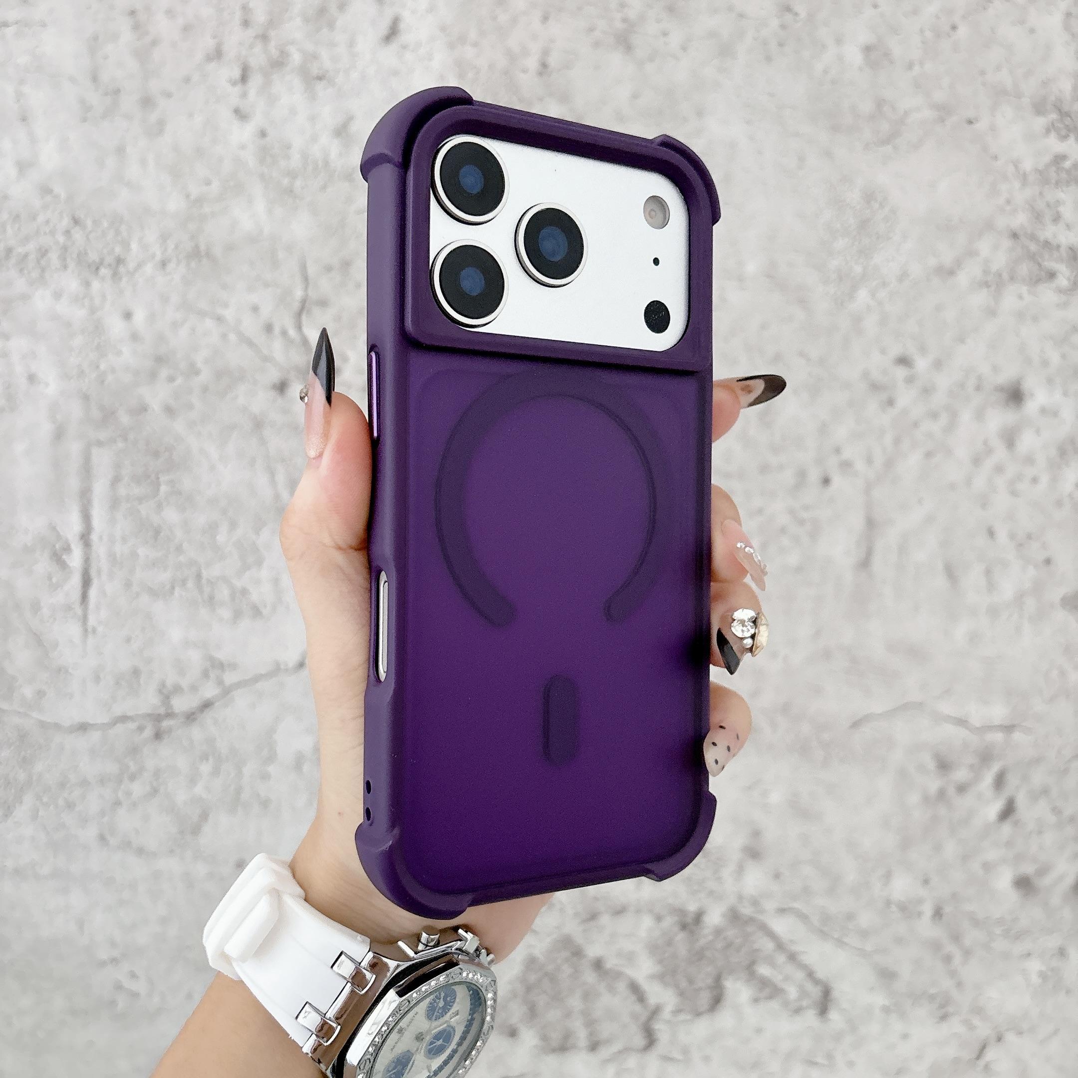 Luxury Matte Armor Shockproof Magnetic Case For iPhone 17 16 15 14 13 12 17 Pro Max Plus Air For Magsafe Wireless Charge Cover iPhone 12
Luxury Matte Armor Shockproof Magnetic Case For iPhone 17 16 15 14 13 12 17 Pro Max Plus Air For Magsafe Wireless Charge Cover iPhone 12