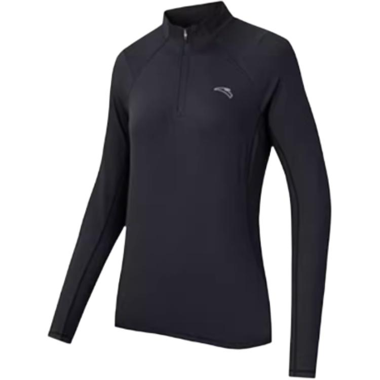 Anta Womens Training Series Sports Casual Simple Solid Color Stand Collar Long Sleeve Fitness Top Women tops Black 962525401-3 XS
Anta Womens Training Series Sports Casual Simple Solid Color Stand Collar Long Sleeve Fitness Top Women tops Black 962525401-3 XS