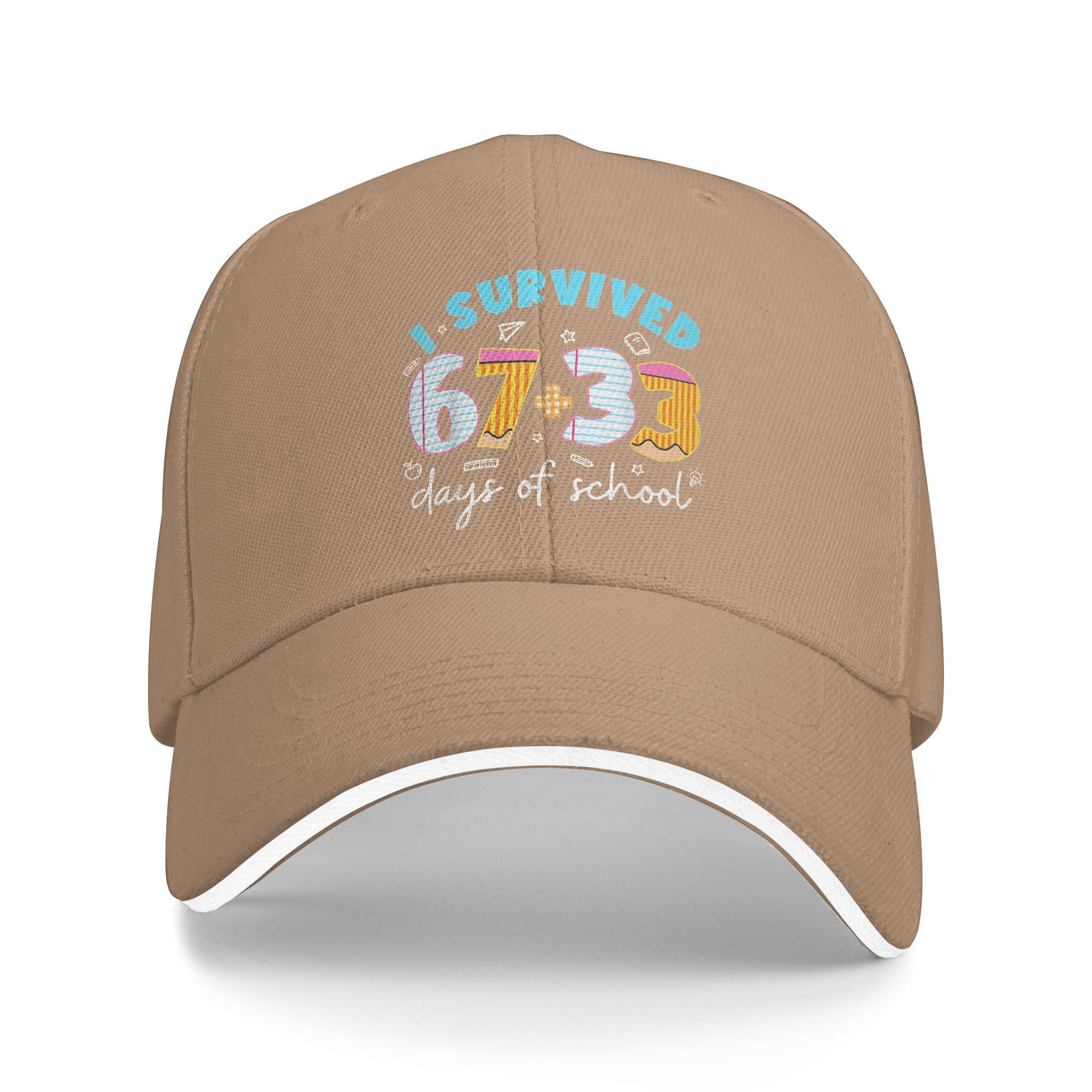 Summer I Survived 67 33 Days of School Baseball Cap Tennis Skate Street Style Print Sun Trucker Hat Men Adjustable Baseball Caps One Size хакі
Summer I Survived 67 33 Days of School Baseball Cap Tennis Skate Street Style Print Sun Trucker Hat Men Adjustable Baseball Caps One Size хакі