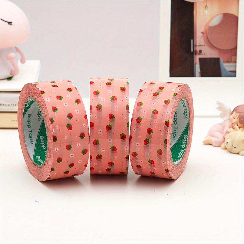 1 Roll, 4.5cm*100m/1.77*39.37 Inch, Printing, Strawberry Sealing Tape, Cute and Fresh, Ins Tape, Packing Sealing Tape, Girly, Sealing Tape Pack of 1 розовый
1 Roll, 4.5cm*100m/1.77*39.37 Inch, Printing, Strawberry Sealing Tape, Cute and Fresh, Ins Tape, Packing Sealing Tape, Girly, Sealing Tape Pack of 1 розовый