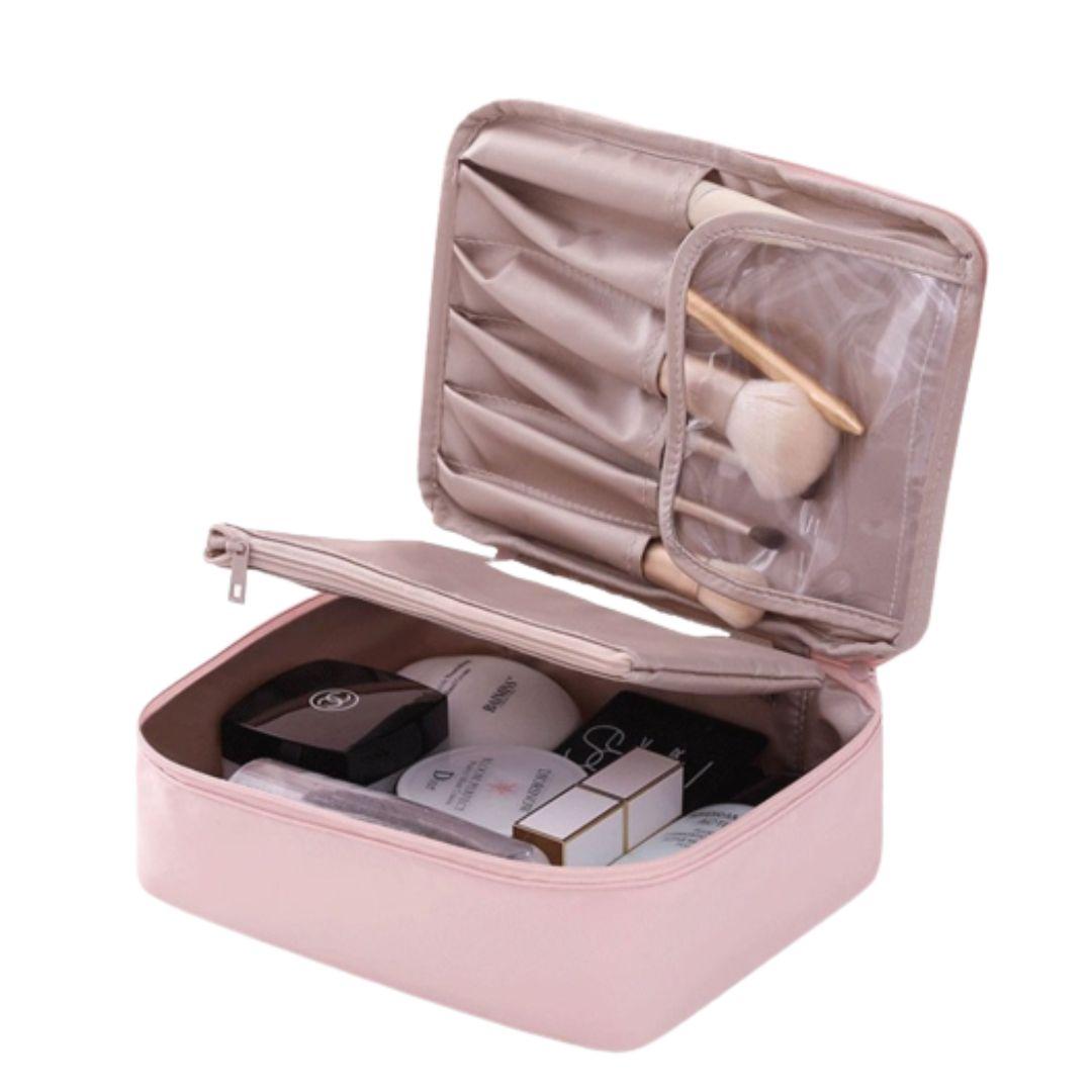 ECARLA Elegant Foldable Makeup Case - Елегантний складаний чохол для макіяжу, пудрово-рожевий
ECARLA Elegant Foldable Makeup Case - Елегантний складаний чохол для макіяжу, пудрово-рожевий