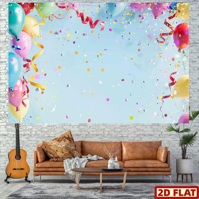 2D Light Blue Party Background with Balloons for Kids & Adults Birthday Events 47.2x31.5inch/120*80cm
2D Light Blue Party Background with Balloons for Kids & Adults Birthday Events 47.2x31.5inch/120*80cm