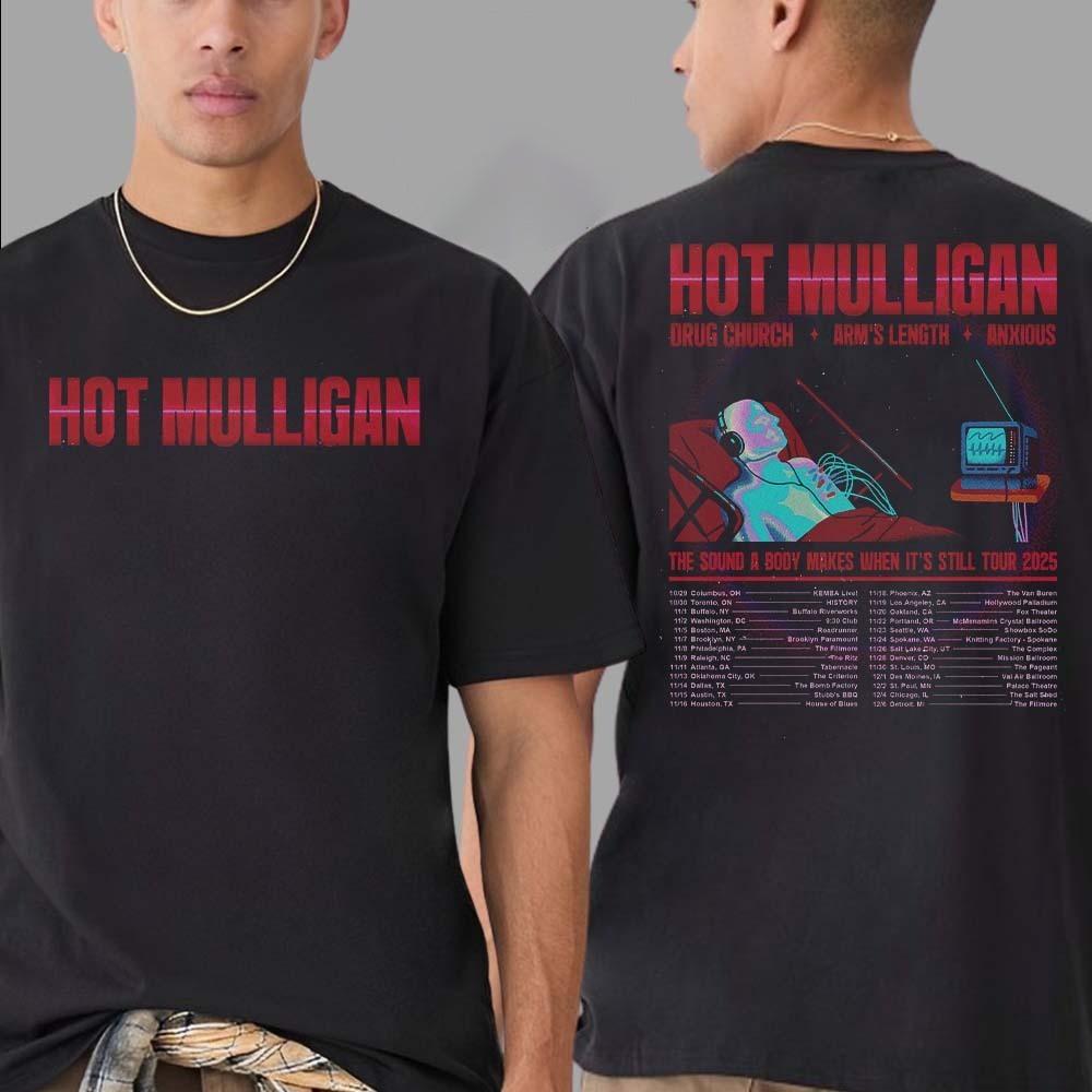 Hot Mulligan The Sound A Body Makes When It’s Still Tour 2025 UnisexT-Shirt 4XL
Hot Mulligan The Sound A Body Makes When It’s Still Tour 2025 UnisexT-Shirt 4XL