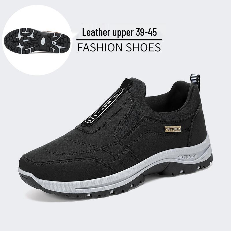 Men s Plus Size Breathable Leather Slip-On Sneakers - Autumn Casual 45
Men s Plus Size Breathable Leather Slip-On Sneakers - Autumn Casual 45