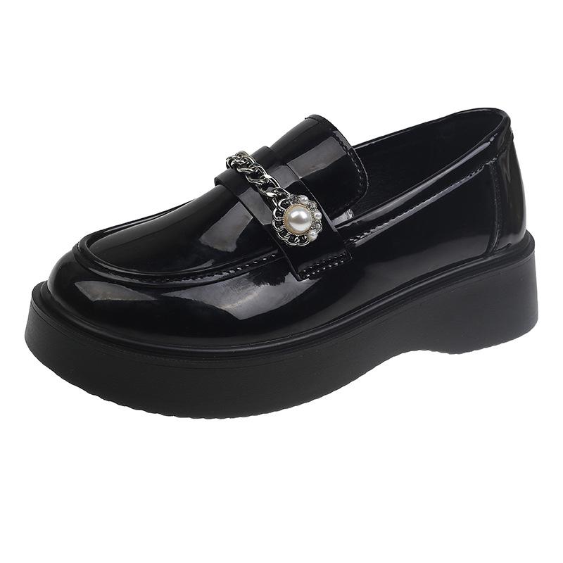 Модные британские Sle Лоферы женские на толстой подошве Весенне-осенний сезон Легко надевать JK Мини кожаные туфли Модные плоские каблуки 35 чёрный
Модные британские Sle Лоферы женские на толстой подошве Весенне-осенний сезон Легко надевать JK Мини кожаные туфли Модные плоские каблуки 35 чёрный