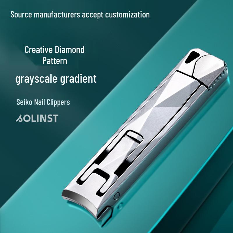 Exquisite Portable Folding Nail Clipper - Multifunctional, Anti-Splash, and Compact.
Exquisite Portable Folding Nail Clipper - Multifunctional, Anti-Splash, and Compact.