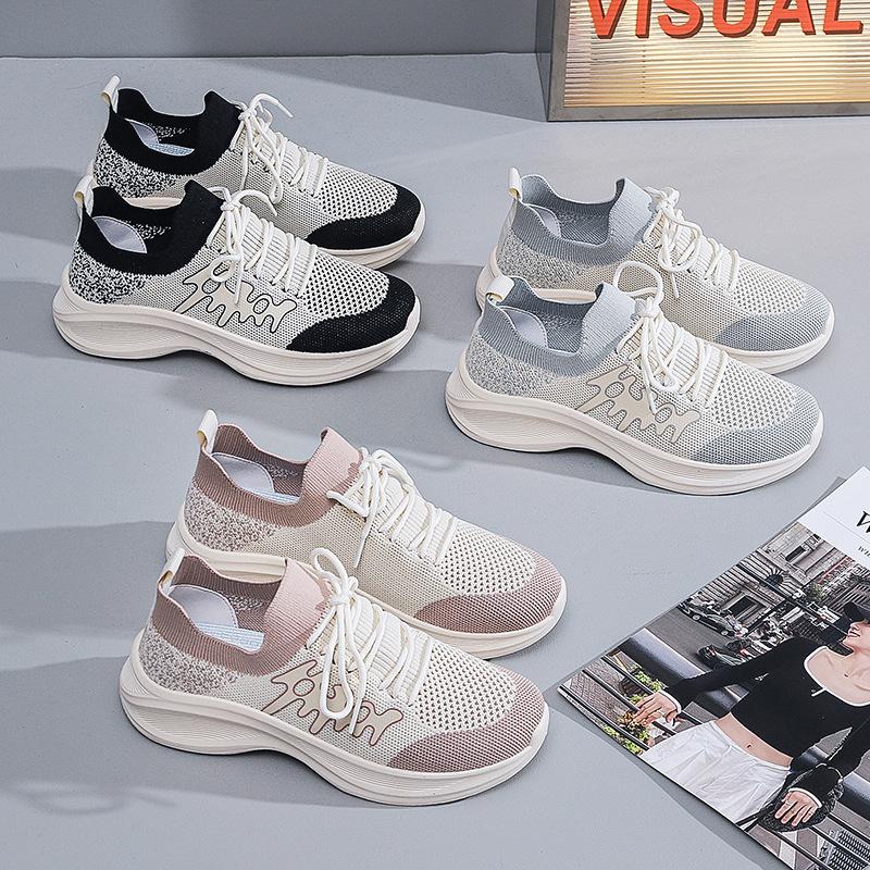 Shoes women s new mesh breathable little white shoes women s shoes autumn fly-woven shoes niche versatile casual shoes soft soles ins 35 серый 
Shoes women s new mesh breathable little white shoes women s shoes autumn fly-woven shoes niche versatile casual shoes soft soles ins 35 серый