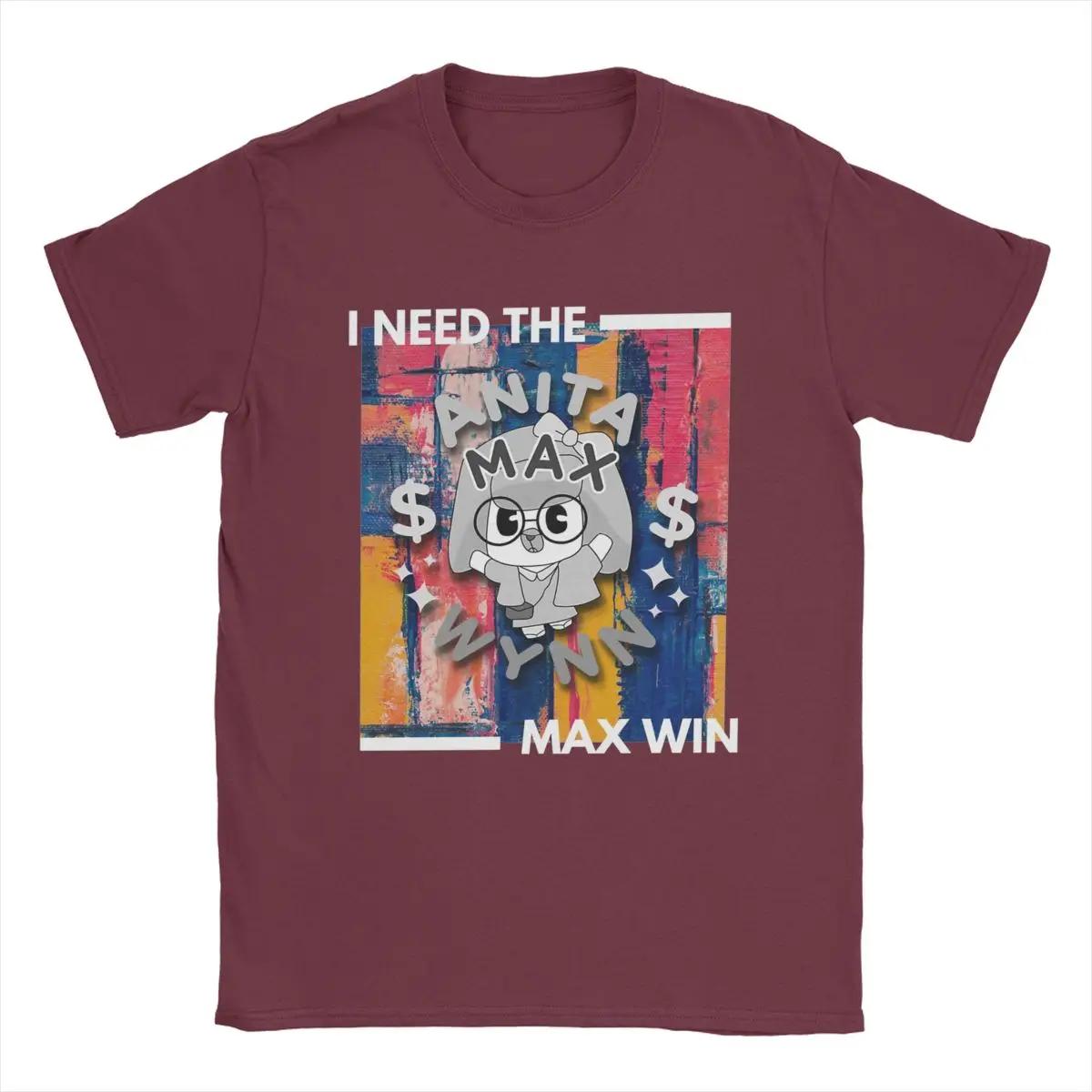Anita Max Wynn T-Shirt Men Leisure Cotton Tees Round Collar Short Sleeve T Shirt Plus Size Tops XXXXXL бордовий
Anita Max Wynn T-Shirt Men Leisure Cotton Tees Round Collar Short Sleeve T Shirt Plus Size Tops XXXXXL бордовий