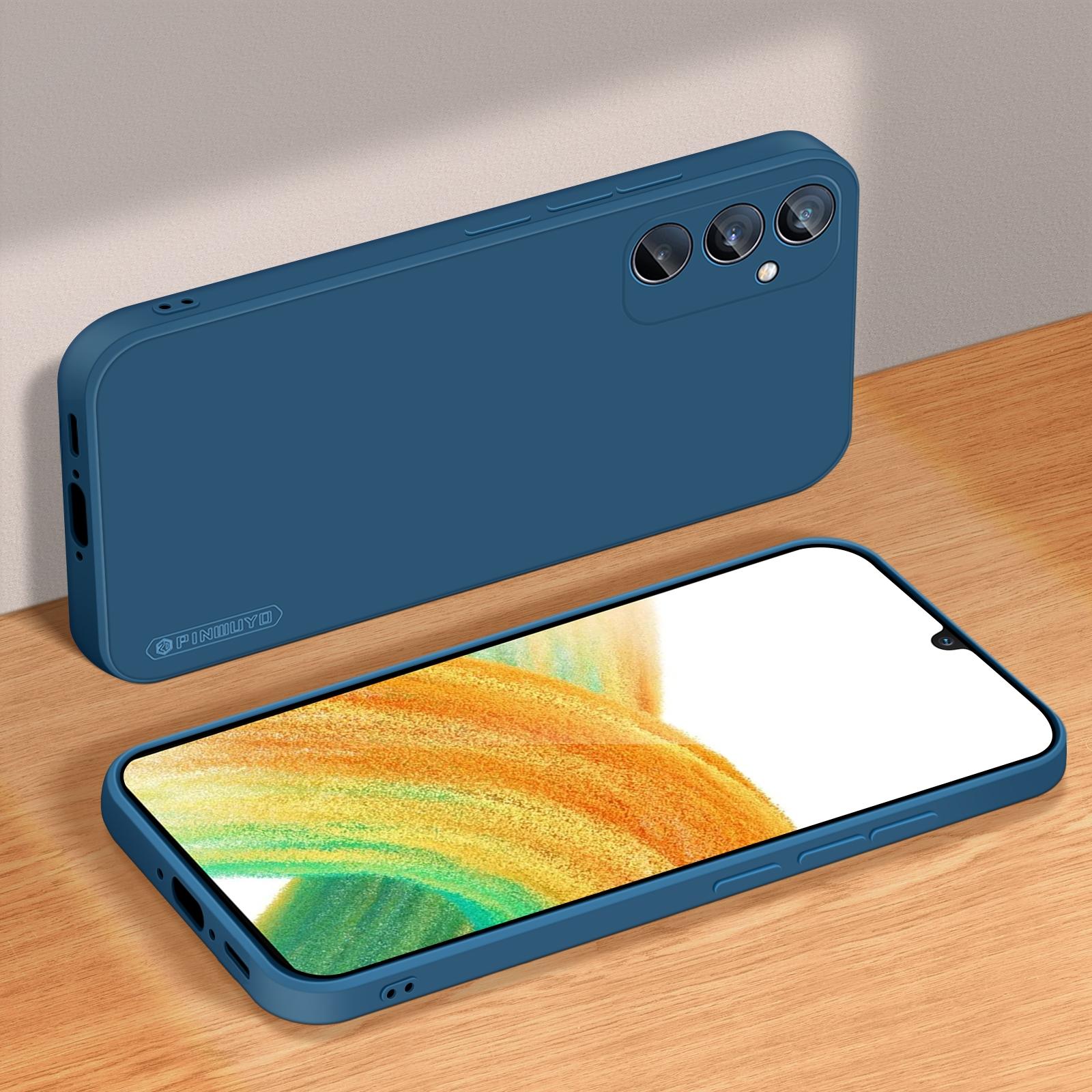 PINWUYO JK Touching Series For Samsung Galaxy A55 5G Case Anti-Drop Soft TPU Phone Cover Navy Blue
PINWUYO JK Touching Series For Samsung Galaxy A55 5G Case Anti-Drop Soft TPU Phone Cover Navy Blue