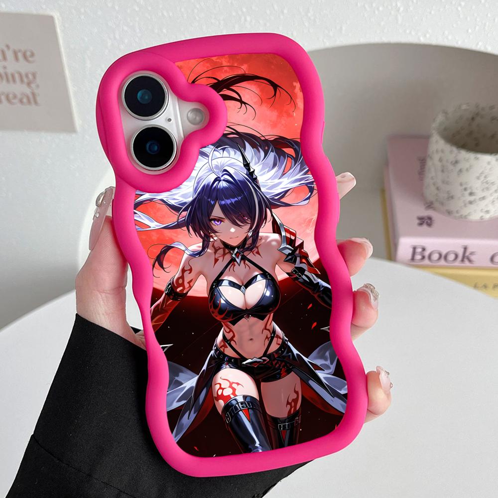 HSR Acheron Чехол для мобильного телефона из ТПУ с волнистым краем для iPhone 17 16 15 14 13 12 11 Air Pro Max Plus Цветная крышка iPhone 16
HSR Acheron Чехол для мобильного телефона из ТПУ с волнистым краем для iPhone 17 16 15 14 13 12 11 Air Pro Max Plus Цветная крышка iPhone 16