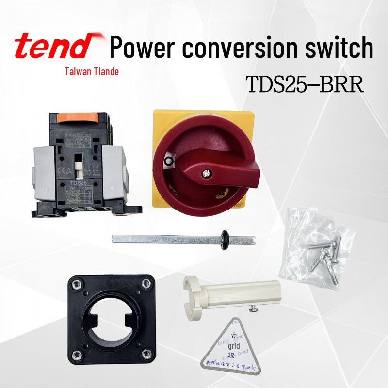 Tende TDS25-BRR 25A 690VAC Power Transfer Switch Standard
Tende TDS25-BRR 25A 690VAC Power Transfer Switch Standard
