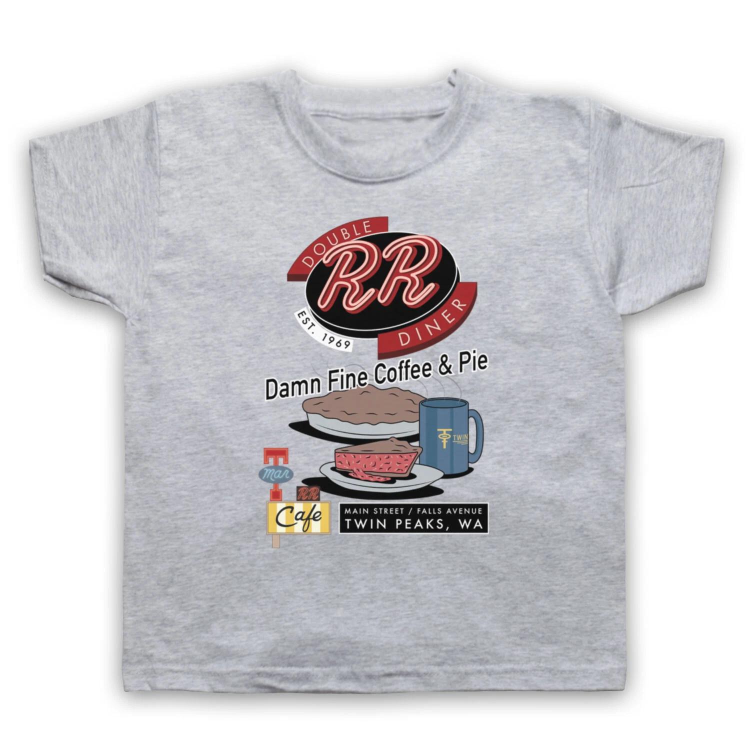 TWIN PEAKS DOUBLE R DINER DAMN FINE COFFEE & PIE LYNCH KIDS CHILDS T-shirt 110
TWIN PEAKS DOUBLE R DINER DAMN FINE COFFEE & PIE LYNCH KIDS CHILDS T-shirt 110