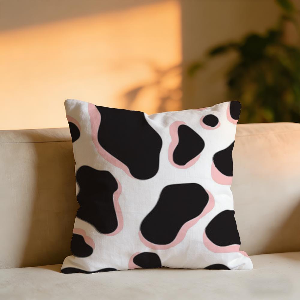 Cow Print Cushion Cover Cozy Velvet Throw PillowSoft Warm Cushion For Sofa Bed 30X30cm
Cow Print Cushion Cover Cozy Velvet Throw PillowSoft Warm Cushion For Sofa Bed 30X30cm